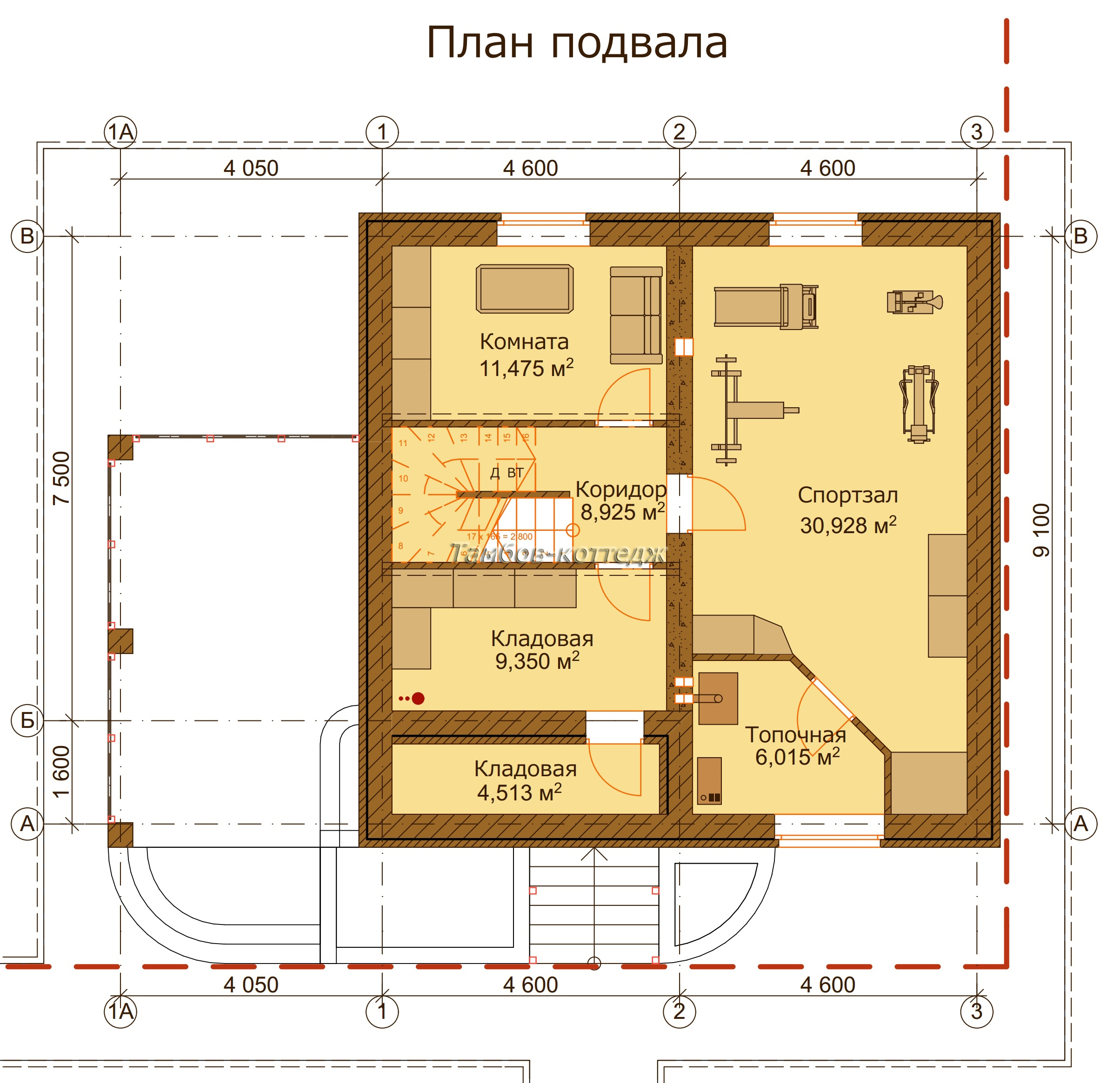 Проект дома площадью 233 м2, фото, описание - заказать в Тамбове